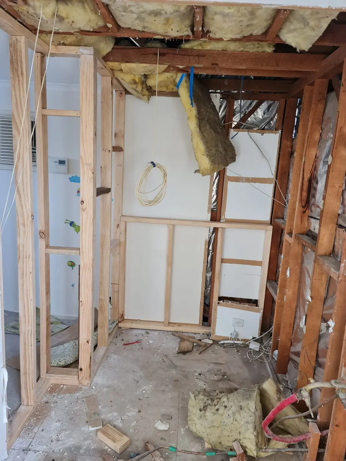 Bathroom before renovation
